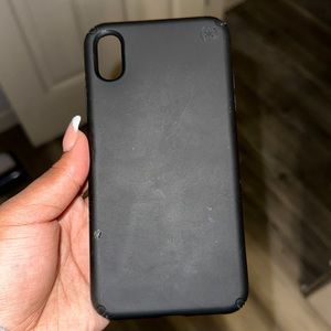 Black iPhone XS Max phone case
